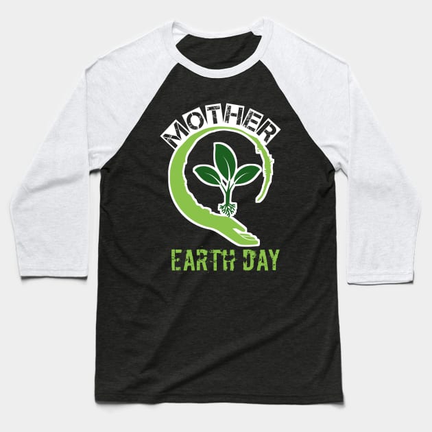 Earth day Baseball T-Shirt by Smriti_artwork